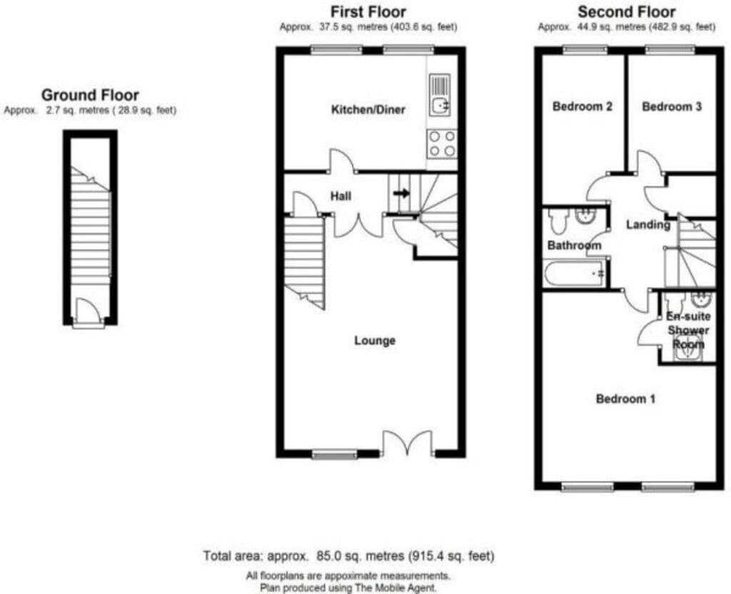 3 bedroom apartment for rent Station Road West, Canterbury, CT2 8HY ...