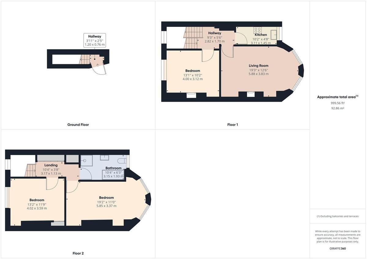 3 bedroom apartment for rent 5 St. Place, Brighton, BN1 4GA